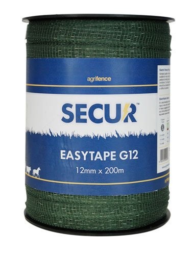 Agrifence Green Easytape 12mm X 200m